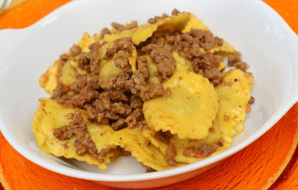 Agnolotti al ragu (Ristorante La Stellina)